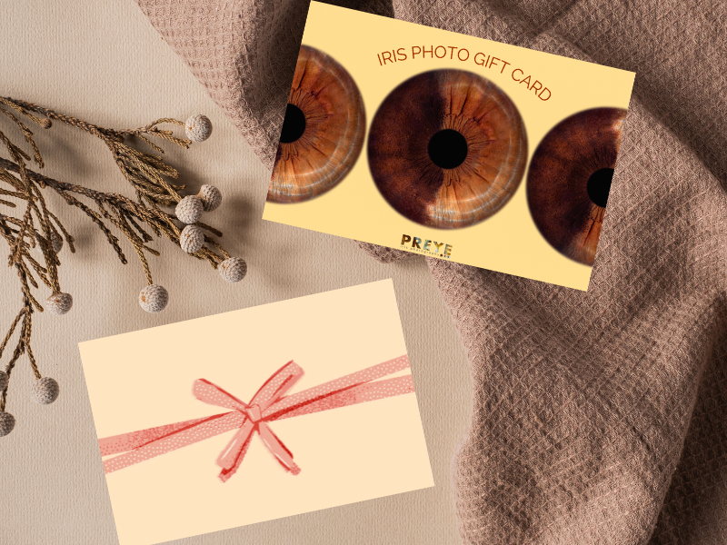 gift card unique gift preye experience iris photography session eye photo for loved ones