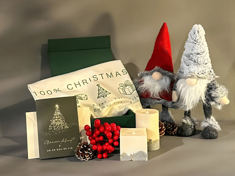 1 15 Cutie mică pentru cadou de Crăciun